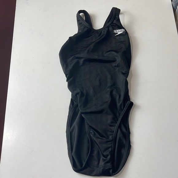 Speedo Swim Speedo Black Aquablade Recordbreaker Tech Suit Swimsuit Size 22 Poshmark